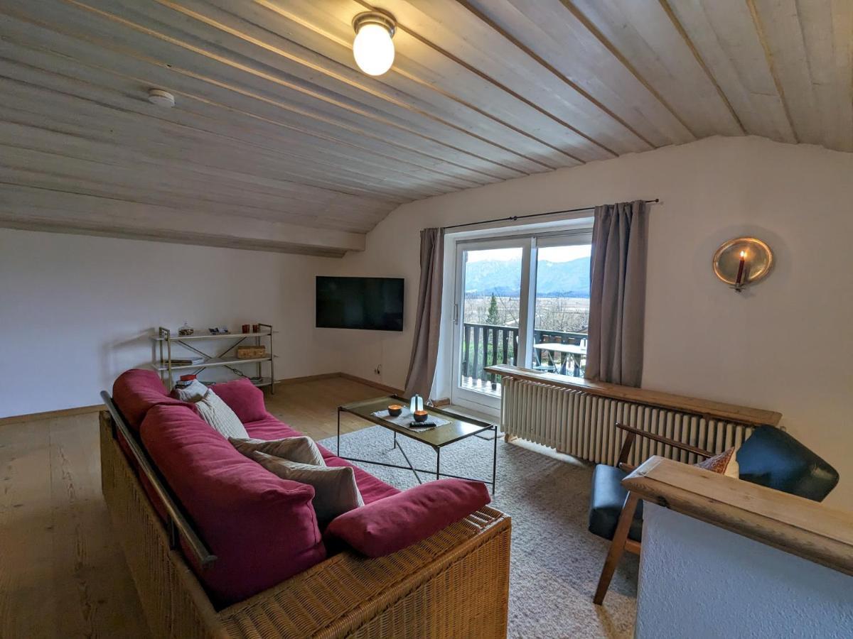 Ferienwohnung Murnauer Moos Murnau am Staffelsee Exterior foto